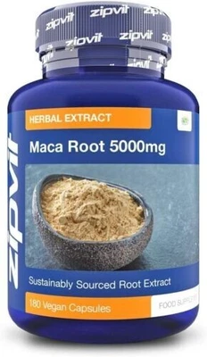 £13.14 • Buy Maca Root Ginseng & Black Pepper 5000mg - 180 Vegan Capsules 6 Month Supply