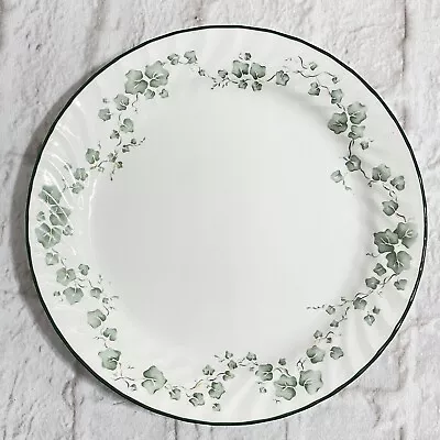 $9 • Buy Vintage Corelle Callaway Ivy Round Dinner Plate - 10 1/4  Green Floral