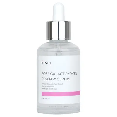 IUNIK Rose Galactomyces Synergy Serum 50mL Korean Skincare Brightening Wrinkles • $29.95