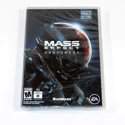 Mass Effect: Andromeda PC Game Authentic BRAND NEW FACTORY SEALED • $20