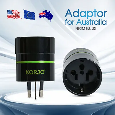 $11.99 • Buy Korjo Adapter For Australia - Europe, USA To Aust