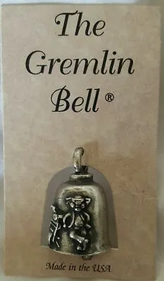 Cool Hog Motorcycle Guardian Angel Bell Good Luck Gremlin Bell Made In USA • $12.99