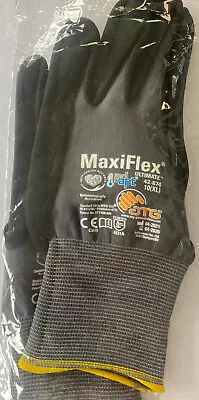 ATG MaxiFlex Ultimate APT 42-874 Palm Coated Safety  Glove In XL (size 10) • £8