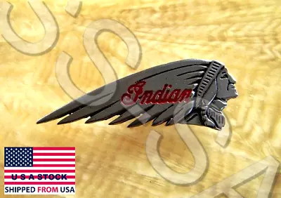 INDIAN MOTORCYCLE VEST PIN LAPEL HAT BADGE ~2-1/4 X 3/4  FTR ROADMASTER V2 CHIEF • $13