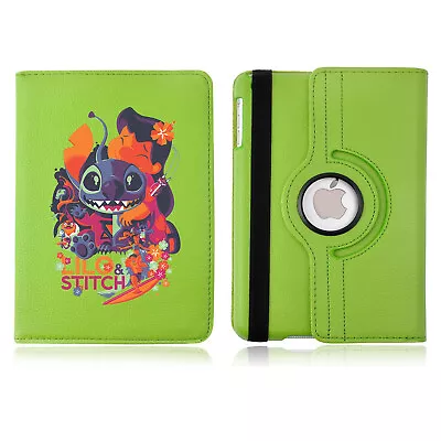 £24.20 • Buy Lilo & Stitch Personalised Rotating Case Cover For ALL Apple IPad Tablets