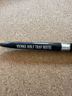 Vintage Advertising Ball Point Pen Vienna Wolf Trap Motel Vienna Va  P9 • $16.99