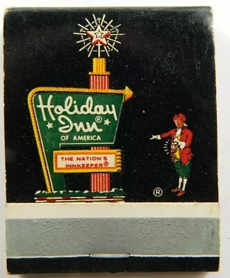 Holiday Inn Reservation Let Us Teletype Full Unstruck Vintage Matchbook Ad • $8.23