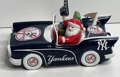 $19.99 • Buy Danbury Mint 2010 New York Yankees Christmas Ornament Santa Convertible Car