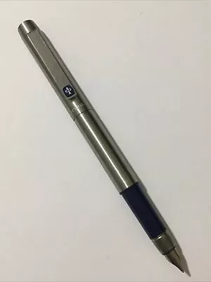 1989 Parker 25 Flighter Blue Trim Ridge Top Medium Fountain Pen-made In Uk • $65.25