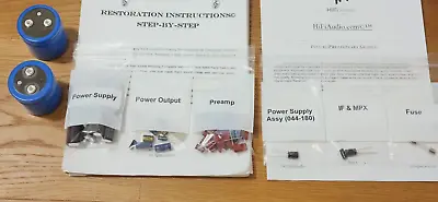 McIntosh MAC1900 Receiver Rebuild Restoration Capacitor Kit Fix Repair • $145