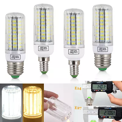 E27 E14 LED Corn Bulb 7W 9W 12W 15W 20W 25W 5730 SMD Lamp Light 110V 220V Bright • $4