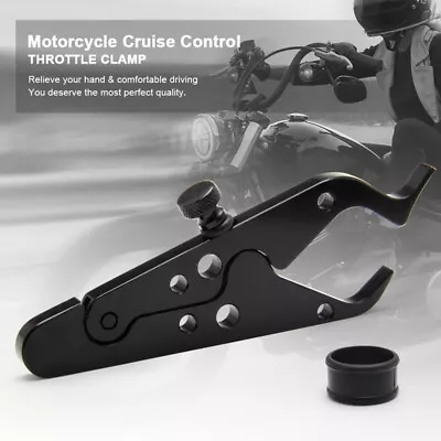 Motorcycle Motorbike Universal Cruise Control Throttle Lock Assist Retainer Grip • £3.99