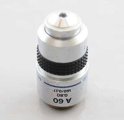 Olympus A 60x 0.80 Microscope Objective BH2 • $169.99