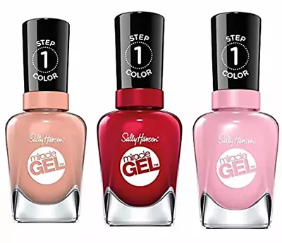 Sally Hansen Miracle Gel Nail Polish Buy 2 Get 3rd Free 85 Colors To Choose • $7.63