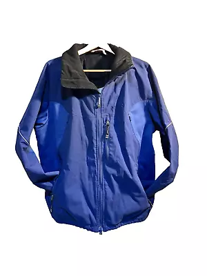 GoreTex Marmot Windstopper Ski Snowboard Mens XL Light Jacket Blue No Hood • $38