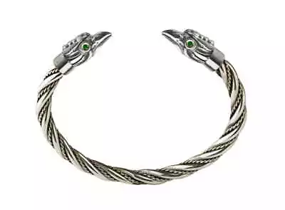 Huginn And Muninn | Viking Bracelet | Silver 925 | Tyvodar • $325