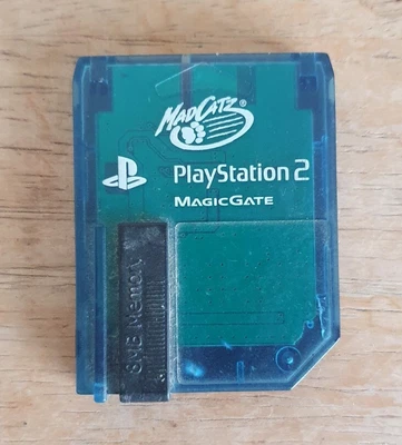 £5.99 • Buy SONY PS2PLAYSTATION 8MB OFFICIAL MEMORY CARD MAGIC GATE Transparent BLUE