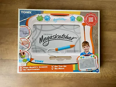 TOMY Megasketcher Fun Childrens Magnetic Drawing Board Large Size - NEW • £19.50