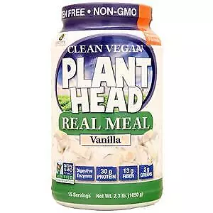 Genceutic Naturals Plant Head Real Meal Vanilla 2.3 Lbs • $35.87