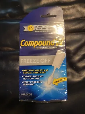 $13 • Buy Compound W Freeze Off Wart Remover 8 Applications 12/24