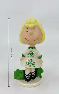 Peanuts Snoopy St.Patrick's Day Parade Sally Ornament Statue Figurine Sculpture • $45