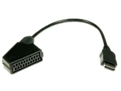 £12.02 • Buy Panasonic Scart Lead Adaptor Scart Socket To Mini-Plug L=20cm K1HY20YY0013