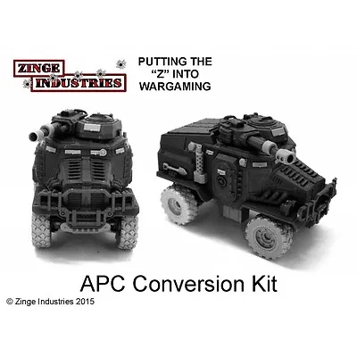 Zinge Industries APC Conv Kit 2 Axel 2x 27mm Wheels Half Tracks & Bits S-TAU05 • $46.37