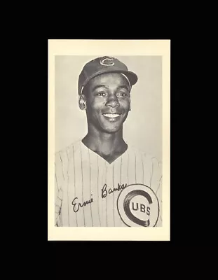 Ernie Banks 1969 Chicago Cubs Team Issue Picture Pack Photo - RARE - Gem Mint • $0.79