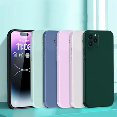 For OPPO R17 R15 Realme GT Find X6 X5 Slim Case Liquid Silicone Shockproof Phone • $8.35