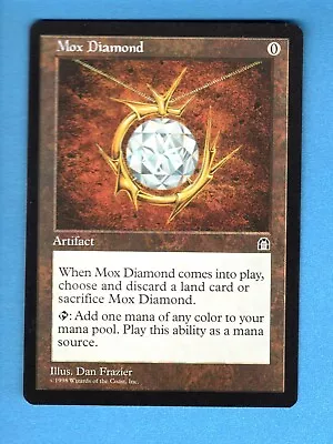 Mox Diamond - Stronghold RARE - MINT (Never Played) MTG English • $800