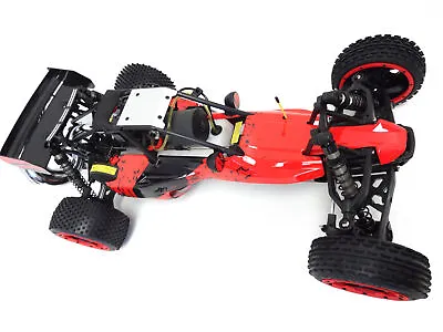 Rovan Rofun 1/5 305A Gas Desert Buggy RTR 30.5cc HPI Baja 5B KM Compatible Red • $515.19