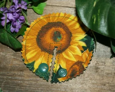 G-tube Pads Mic-key Button Feeding Tube Pads AMT Button Cover : Sunflowers #1 • $2.25