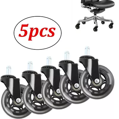 £13.99 • Buy 3  5X Office Chair Caster Wheels Swivel Wheel Universal Mute Castor Replacement