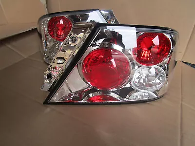 CHROME Tail Lights Lamps SET For Mitsubishi Lancer 4 Door Sedan CG 2002~2003 NEW • $99