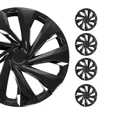 15 Inch Wheel Rim Covers Hubcaps For VW Black Gloss • $68.99