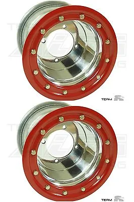 TRX 450r 400ex 300ex  Rear Wheels  Beadlock  8x8 3+5 4/110  Alba Racing  PR • $239