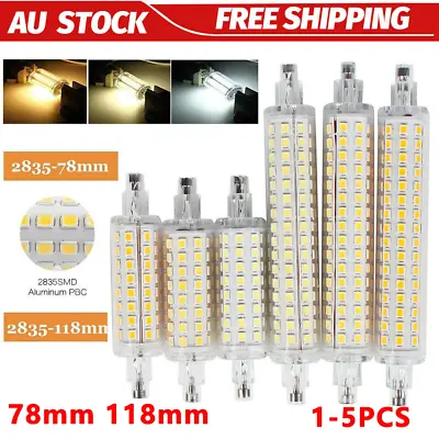 LED R7S 78mm 118mm Flood Light Bulb 12W 16W 2835 SMD Replacement Halogen Lamp • $12.22