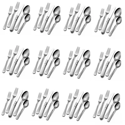 Mikasa French Countryside 18/10 Stainless 65pc Flatware Set (Service For Twelve) • $224.99