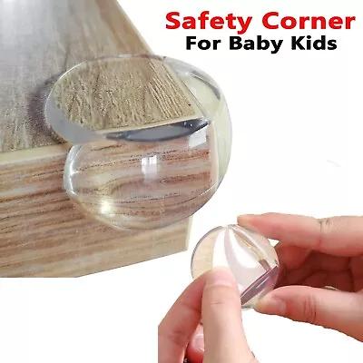 4x Safety Corner Cushion For Baby Kids Edge Safety Table Guard Protector Bumper • £2.69