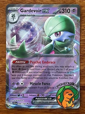 Gardevoir EX | 086/198 | Scarlet & Voilet | FULL ART | MINT | Pokemon Card • $2.90