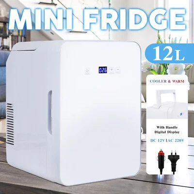 $103.90 • Buy 12L Mini Fridge Beauty Cosmetic Cooler&Warmer Portable Car Fridge