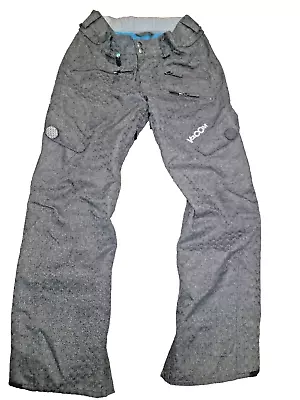 Volcom Nimbus Ski Snow Pants Size Small Gray Waterproof 10000MM • $39.95