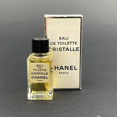 CHANEL CRYSTAL Miniature Perfume Bottle Vintage Collection 4.5ml • $17.99