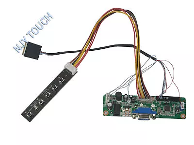$19.99 • Buy VGA LVDS LCD Controller Board For 8.9  N089L6-L02 N089L6-L03 1024x600 LED Screen