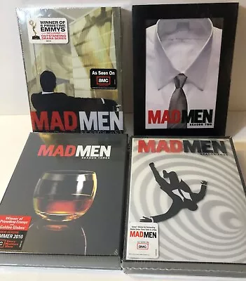 Mad Men Complete DVD Series 1-4 Set Seasons 1 2 3 4 (16 Discs) • $25.49