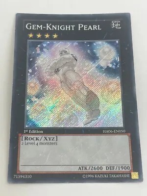 Gem-knight Pearl 1st Edition Yu-gi-oh! Trading Card Ha06-en050 • $3.67