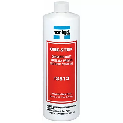 1 Quart Mar-Hyde One-Step Rust Converter Primer / Sealer 3513 - Auto Body Repair • $56.99