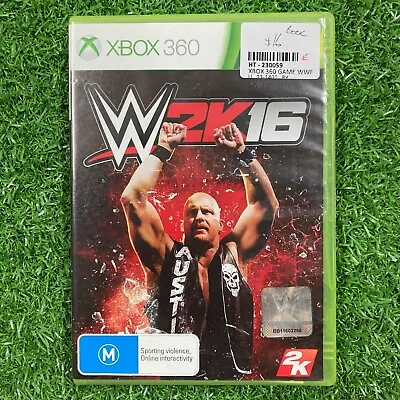 WWE 2K16 - XBOX 360 Game In Case With Book • $16