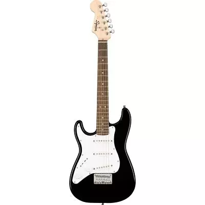 Squier Mini Stratocaster Left-Handed Electric Guitar Laurel Fingerboard Black • $189.99