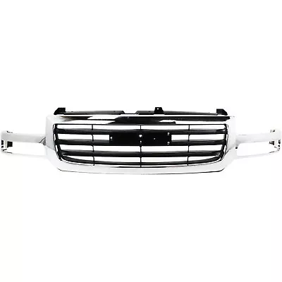 Grille For 2003-2007 GMC Sierra 1500 2003 Sierra 1500 HD Plastic • $150.98